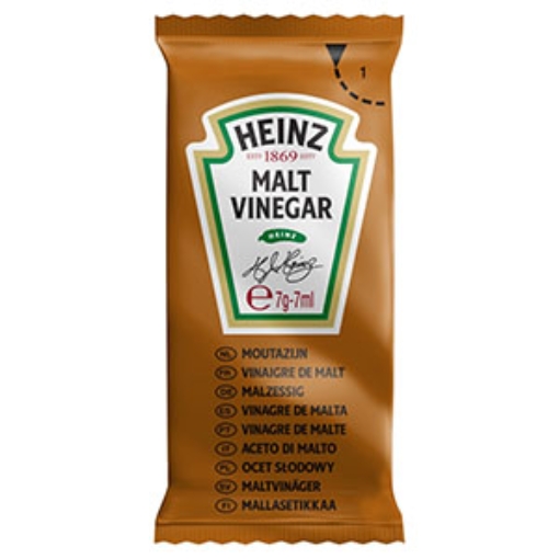 Picture of HEINZ SACHETS MALT VINEGAR 7ML