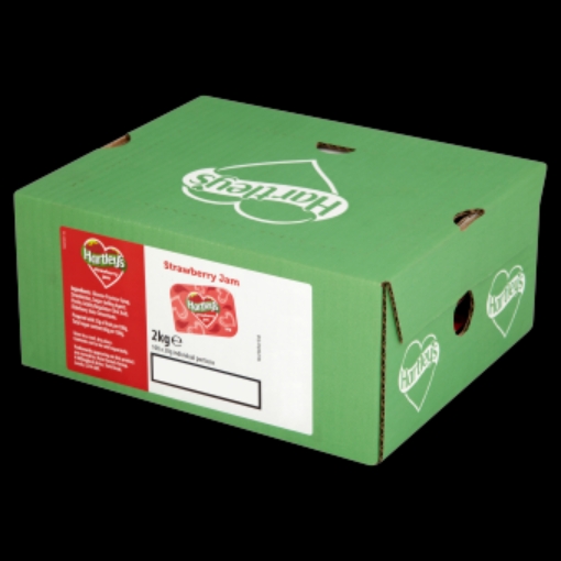 Picture of HARTLEYS JAM PORTIONS STRAWBERRY 20G