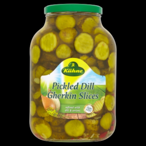 Picture of KUHNE GHERKINS SLICED 2650ML