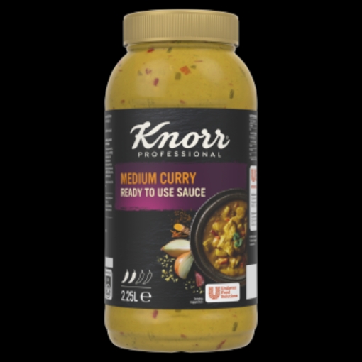 Picture of KNORR SAUCE MEDIUM CURRY 2.25 LITRE RTU