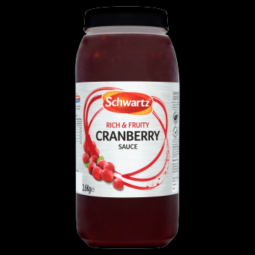 Picture of SCHWARTZ SAUCE CRANBERRY 2.6KG