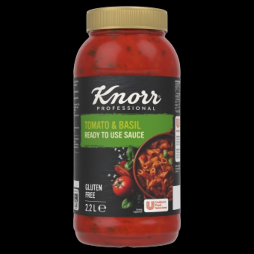 Picture of KNORR SAUCE TOMATO & BASIL 2.2 LITRE RTU