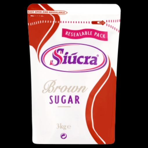Picture of SIUCRA 3KG BROWN SUGAR