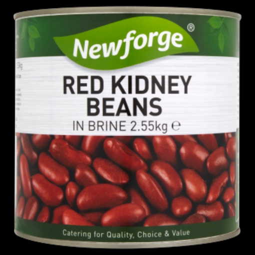 Picture of NEWFORGE RED KIDNEY BEANS IN BRINE 2.55KG