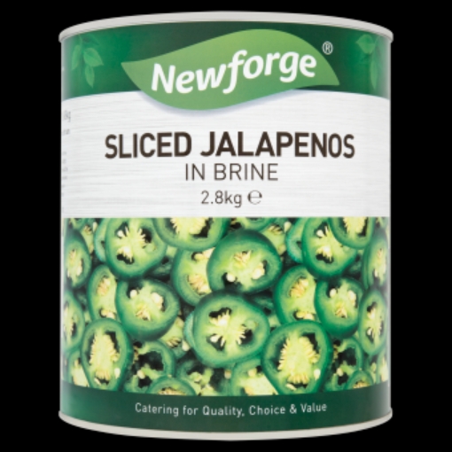 Picture of NEWFORGE SLICED JALAPENOS IN BRINE 3KG