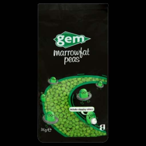 Picture of GEM MARROWFAT PEAS 3KG