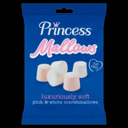 Picture of PRINCESS MARSHMALLOWS PINK & WHITE 150G