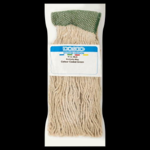 Picture of DOSCO MOP HEADS COLOURED GREEN SOCKET