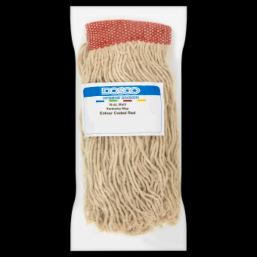 Picture of DOSCO MOP HEADS COLOURED RED SOCKET