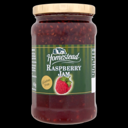 Picture of HOMESTEAD JAM RASPBERRY 430G