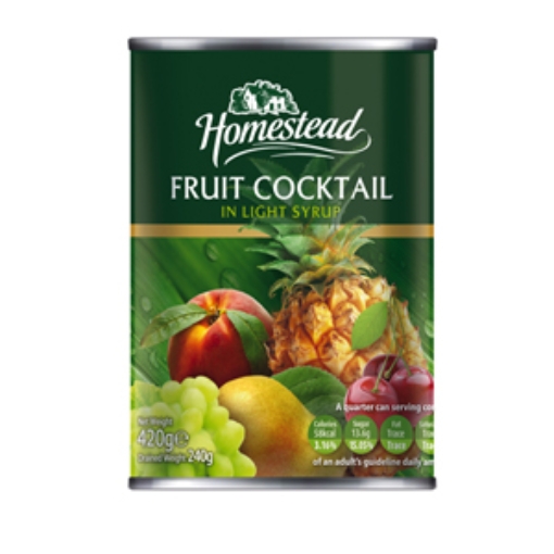 Picture of HOMESTEAD FRUIT COCKTAIL 425G