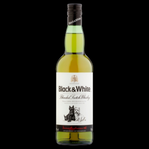 Picture of BLACK & WHITE WHISKY 70CL