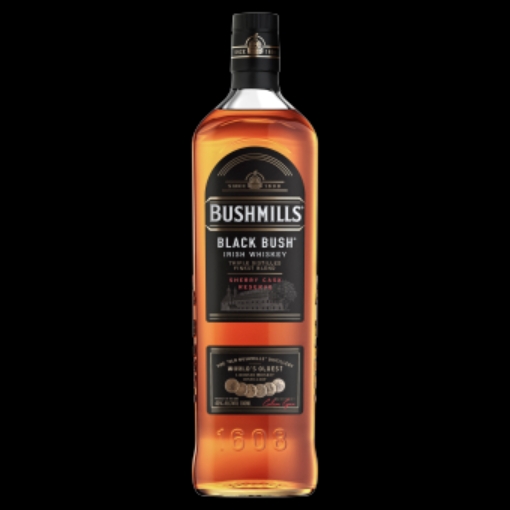 Picture of BUSHMILLS WHISKEY BLACK 70CL