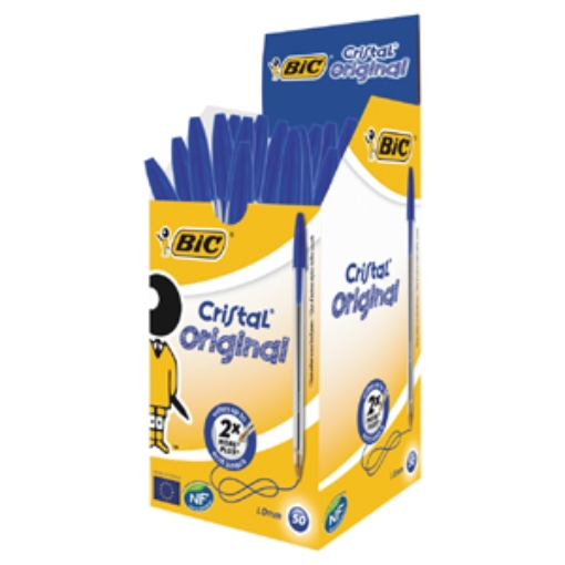 Picture of BIC CRISTAL MEDIUM BLUE BIROS