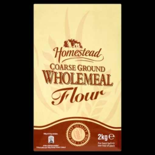 Picture of HOMESTEAD FLOUR WHOLEMEAL 2KG