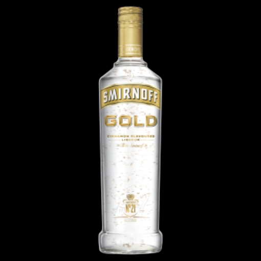 Picture of SMIRNOFF VODKA GOLD CINNAMON 70CL