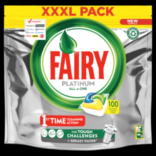 Picture of FAIRY DISHWASH TABLETS LEMON 100S