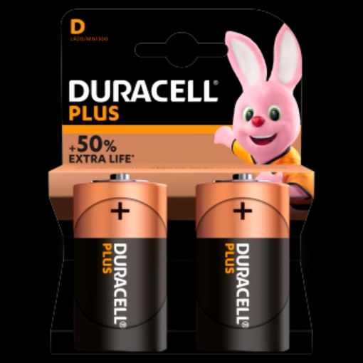 Picture of DURACELL PLUS POWER D LR20 MN1300 2S