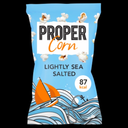 Picture of PROPERCORN 20G LIGHTLY SEA SALTED