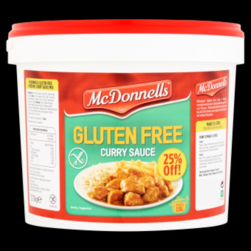 Picture of MC DONNELLS CURRY GLUTEN FREE 15L 25% FREE