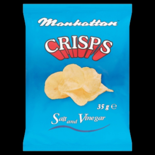 Picture of MANHATTAN SALT & VINEGAR CRISPS 35G