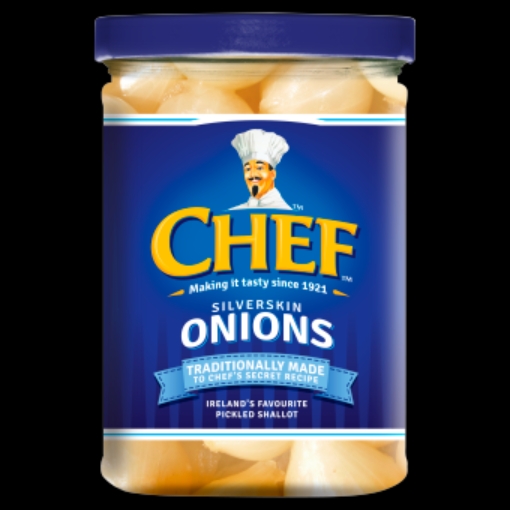 Picture of CHEF SILVERSKIN ONIONS 355G 12'S