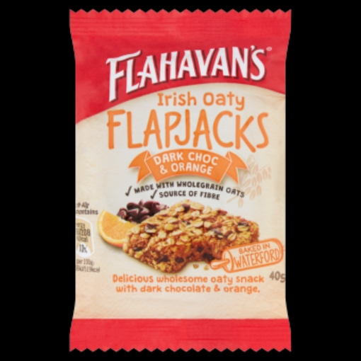 Picture of FLAHAVANS FLAPJACK CHOCOLATE & ORANGE