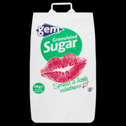 Picture of GEM SUGAR GRANULATED 10KG