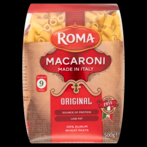 Picture of ROMA PASTA MACARONI CUT 500G 10'S