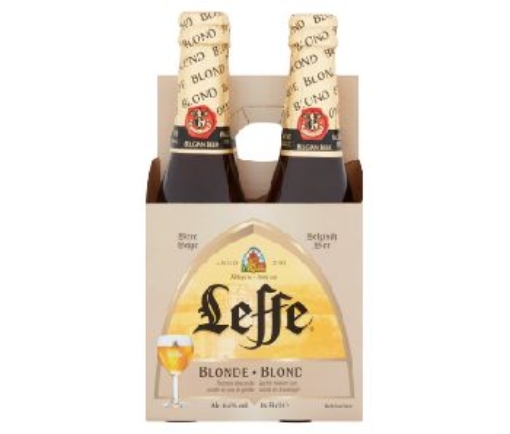 Picture of LEFFE BLONDE NRBS 6 X 4 PACK 330ML