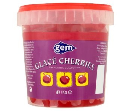 Picture of GEM CHERRIES GLACE 1KG