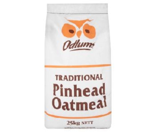 Picture of ODLUMS 25KG OATMEAL PINHEAD