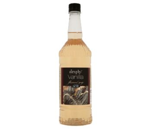 Picture of SIMPLY SYRUPS VANILLA 1 LITRE