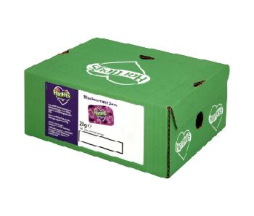 Picture of HARTLEYS PORTIONS BLACKCURRANT JAM 20G