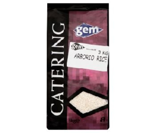 Picture of GEM RICE ARBORIO 3KG