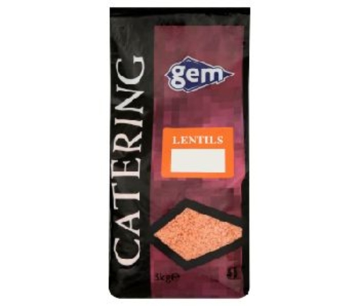 Picture of GEM LENTILS RED 3KG