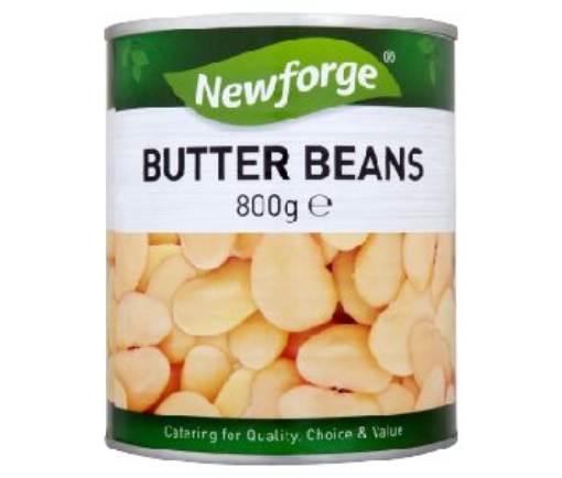 Picture of NEWFORGE BUTTER BEANS 800G