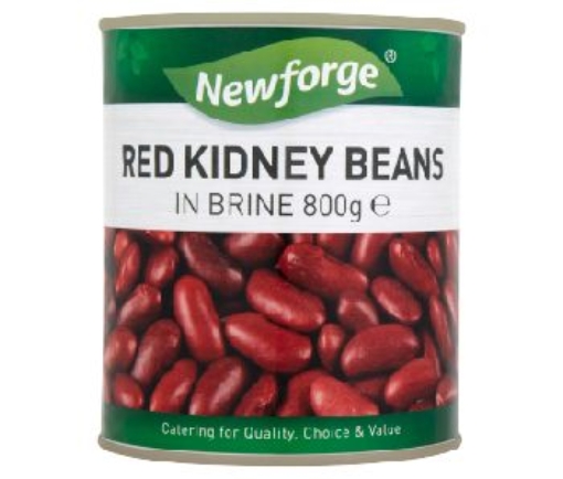 Picture of NEWFORGE RED KIDNEY BEANS IN BRINE 800G