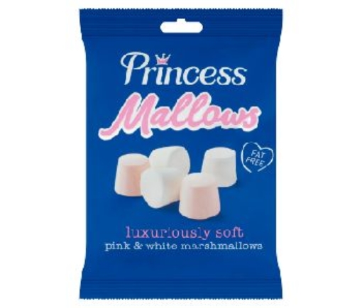 Picture of PRINCESS MARSHMALLOWS PINK & WHITE 150G