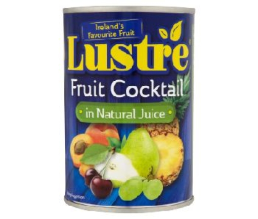 Picture of LUSTRE 410G FRUIT COCKTAIL IN JUICE