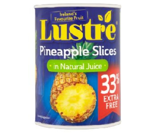 Picture of LUSTRE 565G PINEAPPLE SLICES IN JUICE