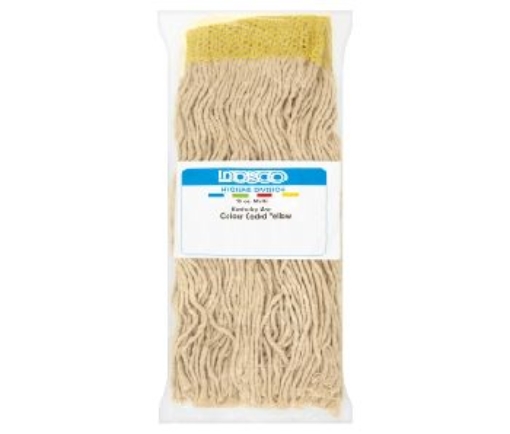 Picture of DOSCO MOP HEADS COLOURED YELLOW SOCKET