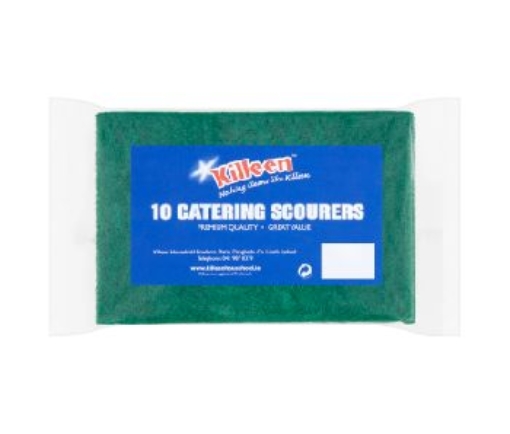 Picture of KILLEEN CATERING GREEN SCOURERS 10S
