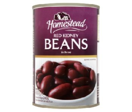 Picture of HOMESTEAD RED KIDNEY BEANS IN BRINE 400G