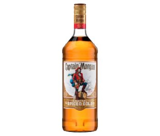Picture of CAPTAIN MORGAN RUM SPICED GOLD LITRE 12'S