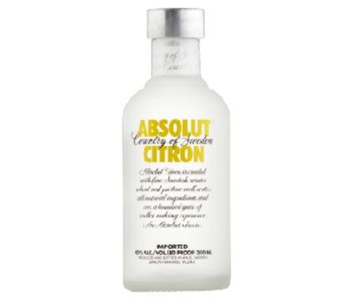 Picture of ABSOLUT VODKA CITRON 70CL