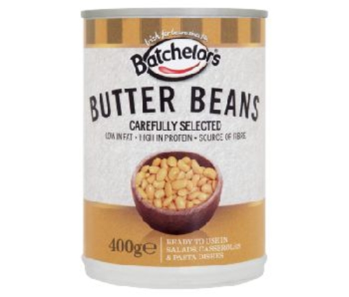 Picture of BATCHELORS BUTTER BEANS 400G 12'S