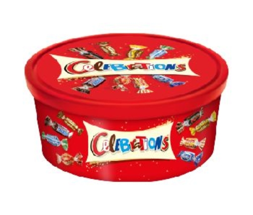 Picture of CELEBRATIONS 550G TUBS