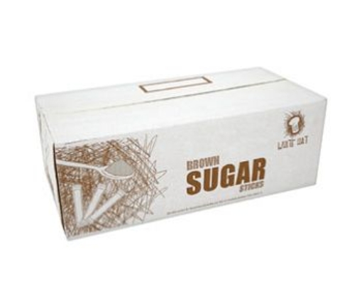 Picture of W.HAT SUGAR STICKS BROWN 1000S