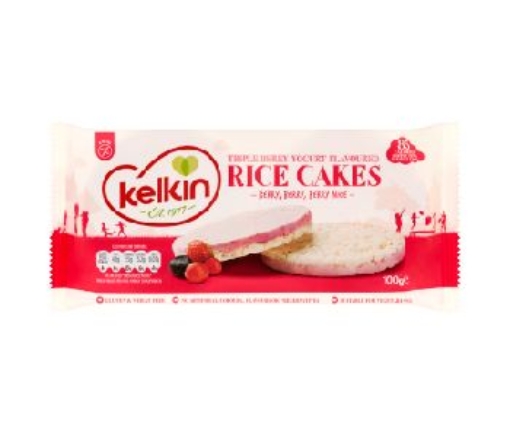 Picture of KELKIN RICE CAKES TRIPLE BERRY YOGHURT